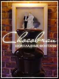 на свадьбу шоколадный фонтан